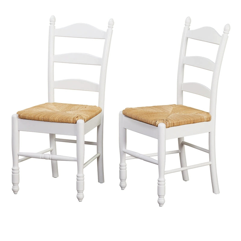 Simple Living Jessie Esszimmerstuhl mit Leiterlehne (2er-Set)