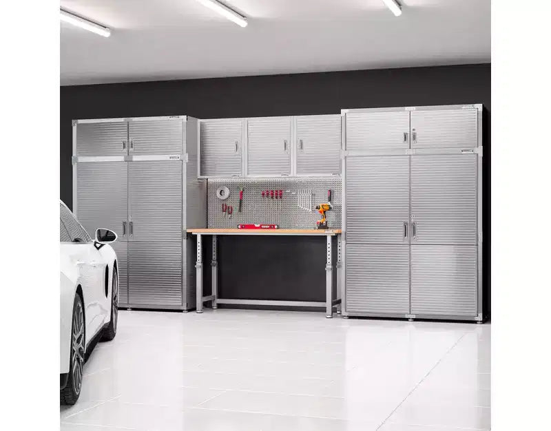 Seville Classics UltraHD extra brede opbergkastset van 2 delen, 60 x 24