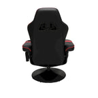 Fauteuil inclinable de jeu avec repose-pieds