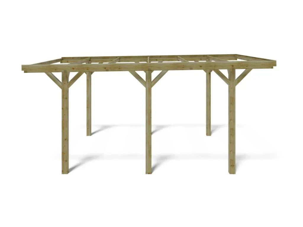 Carport Abri Voiture - groen
