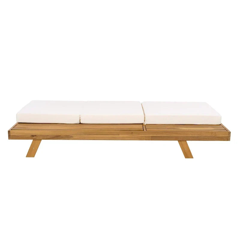 Christopher Knight Home- Michael loungeset van acaciahout voor buiten, set van 2