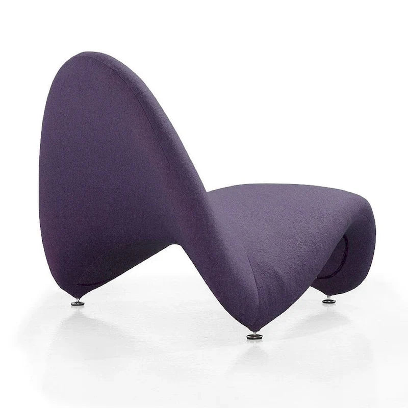 Fauteuil d’appoint en mélange de laine