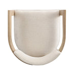 Conrad Sophisticated Modern Dining Chair With Armrest by Christopher Knight Home