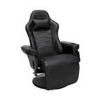 Fauteuil inclinable de jeu avec repose-pieds