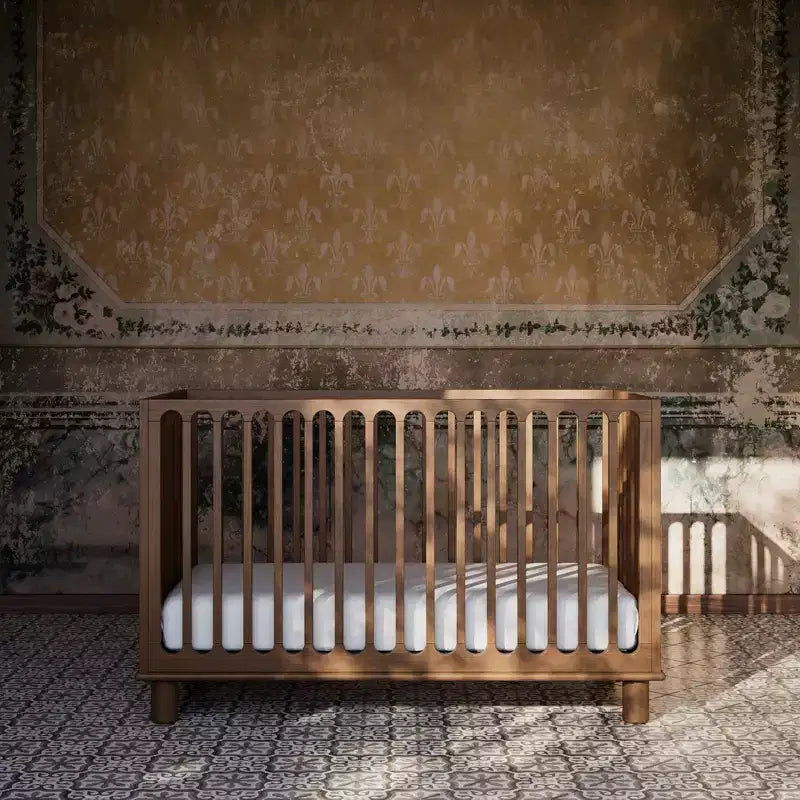 Storkcraft Sicily Deluxe 3-in-1 umbaubares Babybett mit Rausfallschutz für Kleinkinder