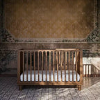 Storkcraft Sicily Deluxe 3-in-1 umbaubares Babybett mit Rausfallschutz für Kleinkinder