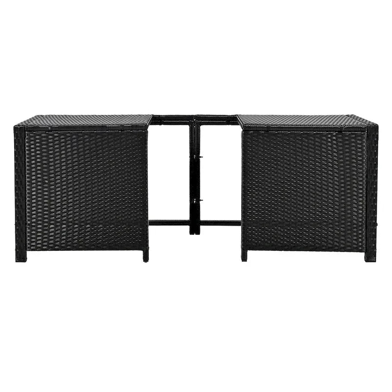 Spa Surround Spa-frame, vierkante modulaire loungeset voor buiten van rotan