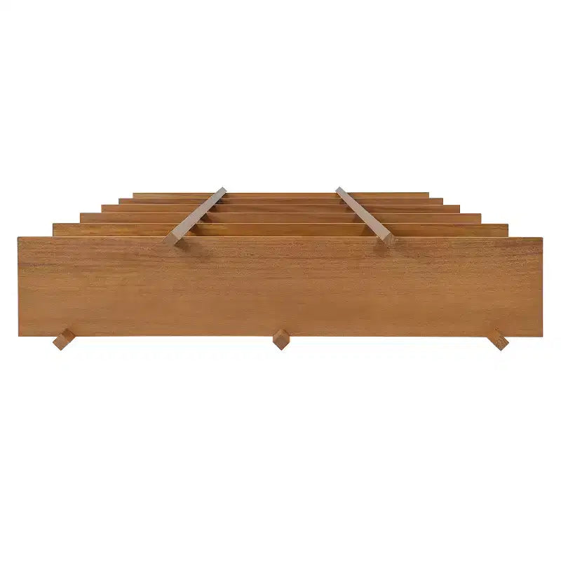 Bibliothèque Christopher Knight Home Elliot moderne en bois, étagère de rangement et d'exposition ouverte à 6 niveaux
