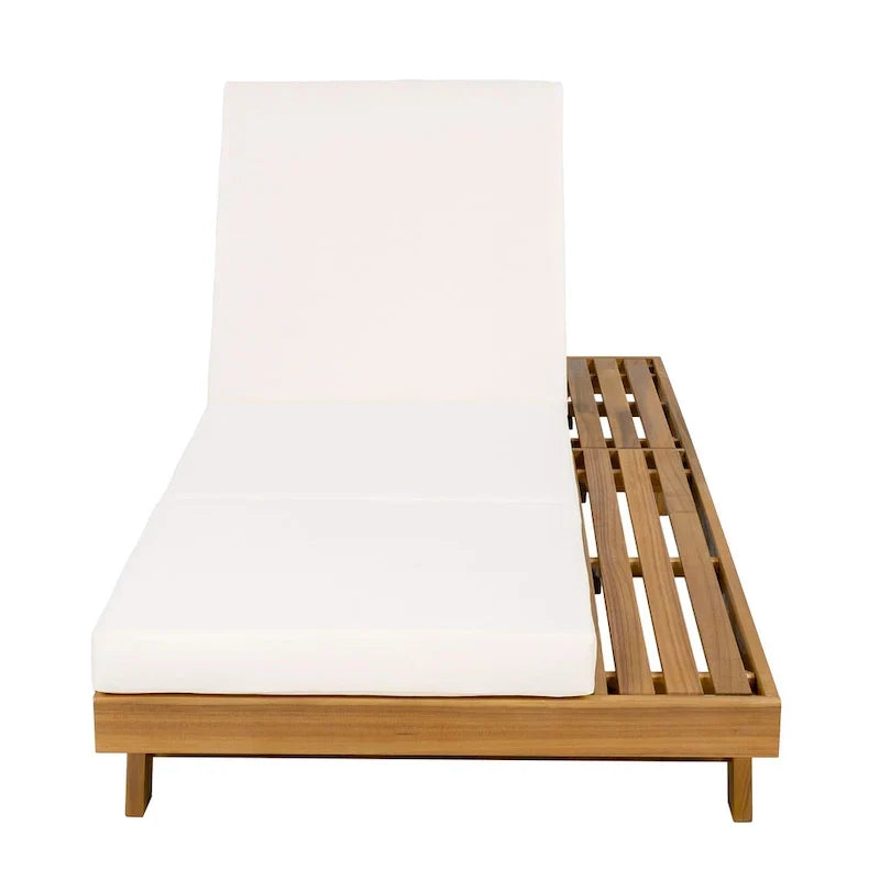 Christopher Knight Home- Michael loungeset van acaciahout voor buiten, set van 2