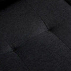 Wohnlandschaft mit L-förmiger Chaiselongue und Getränkehalter