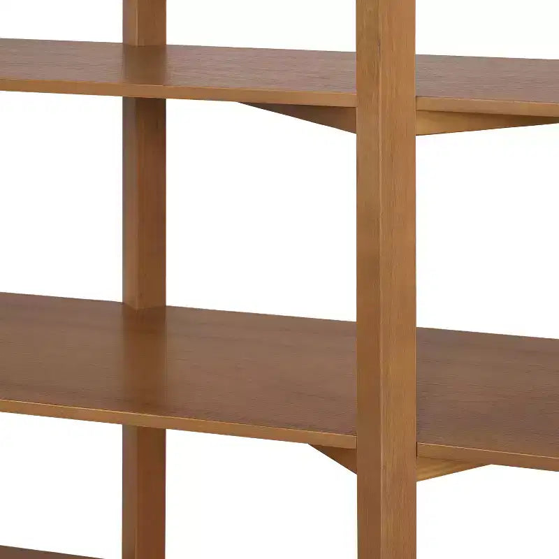 Bibliothèque Christopher Knight Home Elliot moderne en bois, étagère de rangement et d'exposition ouverte à 6 niveaux