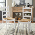 Simple Living Jessie Esszimmerstuhl mit Leiterlehne (2er-Set)