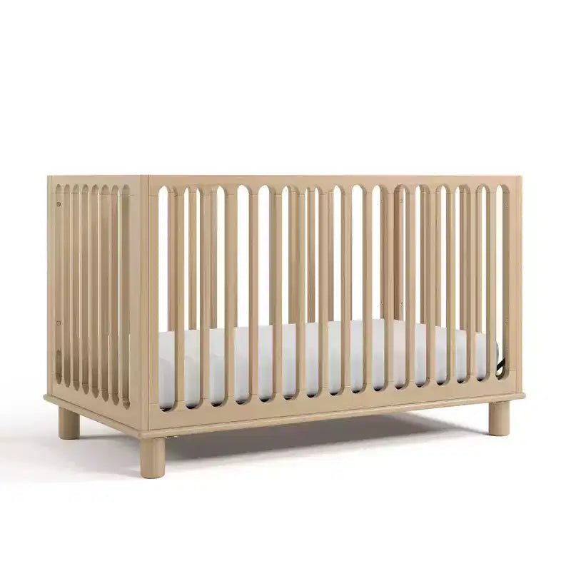 Storkcraft Sicily Deluxe 3-in-1 umbaubares Babybett mit Rausfallschutz für Kleinkinder