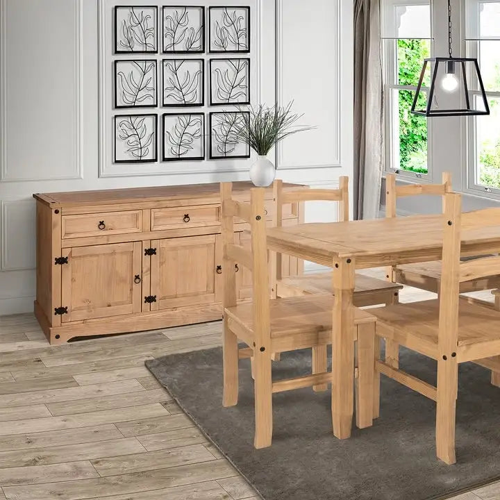 Houten buffetkast 65, boerderijstijl - Corona-collectie