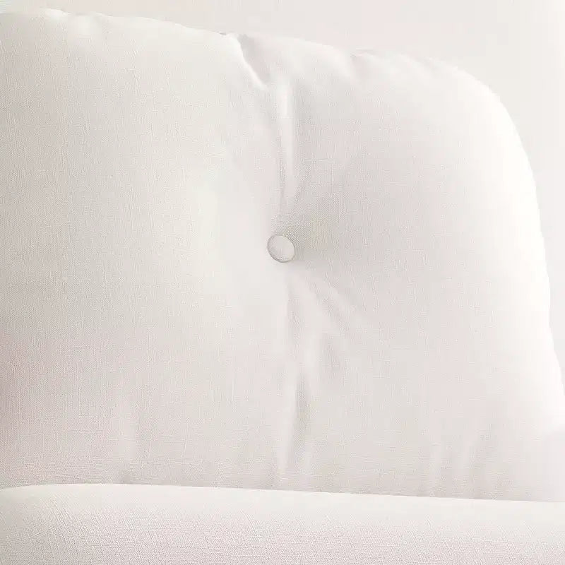 Klappbares Schlafsofa 3-in-1 mit umwandelbarem Sessel - 5-fach verstellbare Rückenlehne mit Kissen, platzsparender Schlafsessel für Wohnzimmer, Schlafzimmer und Büro (Weiß)