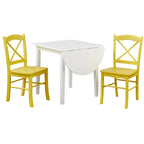 Simple Living Essgruppe im Landhausstil mit Klapptisch, 3-teilig