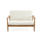Ensemble de salon de jardin 4 places en bois d’acacia Willowbrook de Christopher Knight Home