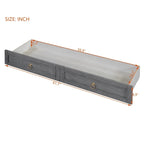 Opklapbed voor queensizebed met grote lades