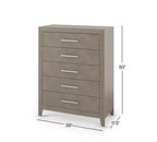 Child Craft Kieran kinderkamerset, 3-delig, met ledikant, dubbele ladekast en commode; inclusief 4-in-1 omvormbaar ledikant