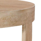 Ronde salontafel van 32 inch met open sledevoet, Royal Hampton