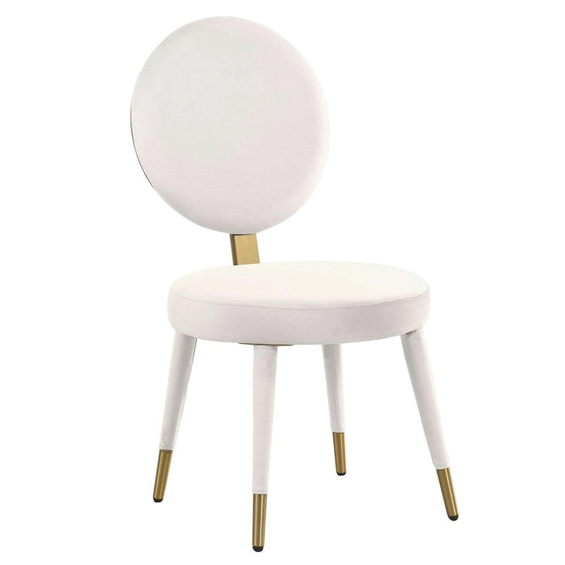 Ensemble de table à manger ronde et de chaises de luxe moderne Morden Fort, 5 pièces