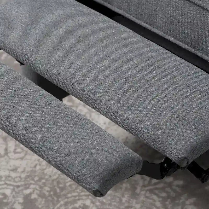 Gestoffeerde fauteuil met vleugelrugleuning en kantelmechanisme, klassieke stijl, blikvanger voor de woonkamer