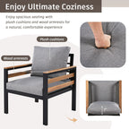 4-teiliges Outdoor-Sofaset