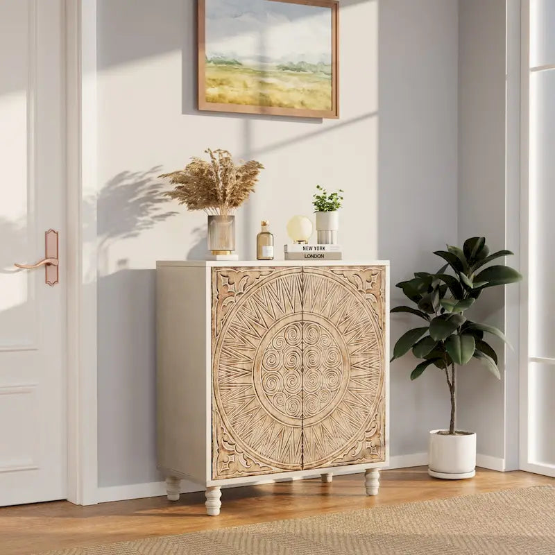 COSIEST vintage dressoir en buffetkast