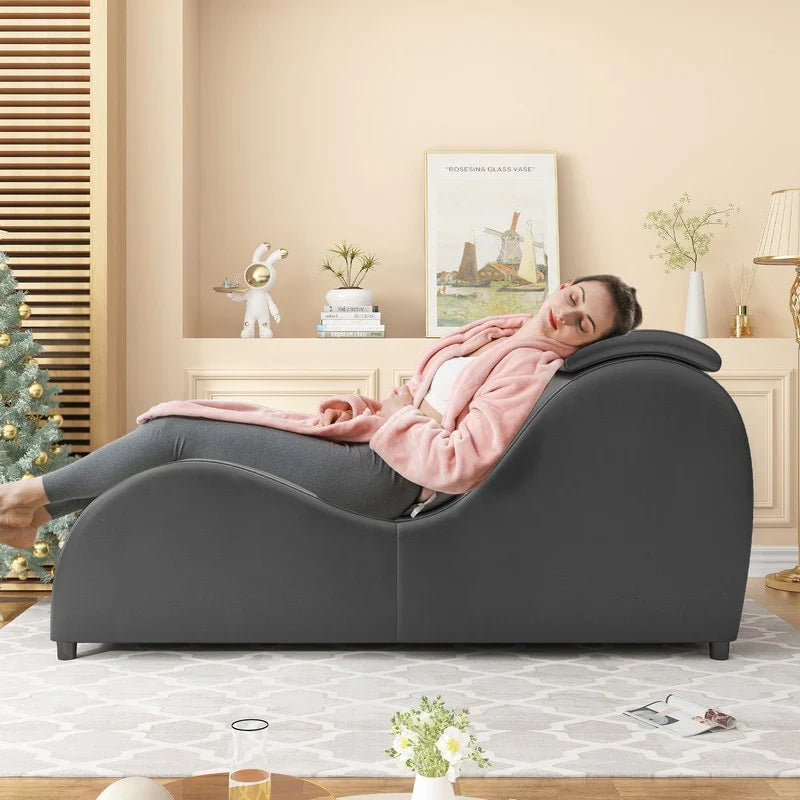Chaise de yoga d'intérieur Mixoy, chaise longue incurvée de yoga pour adultes, idéale pour s'étirer, faire de l'exercice et se détendre