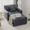 Fauteuil-lit réglable convertible 3-en-1, plusieurs couleurs, pour 1 personne