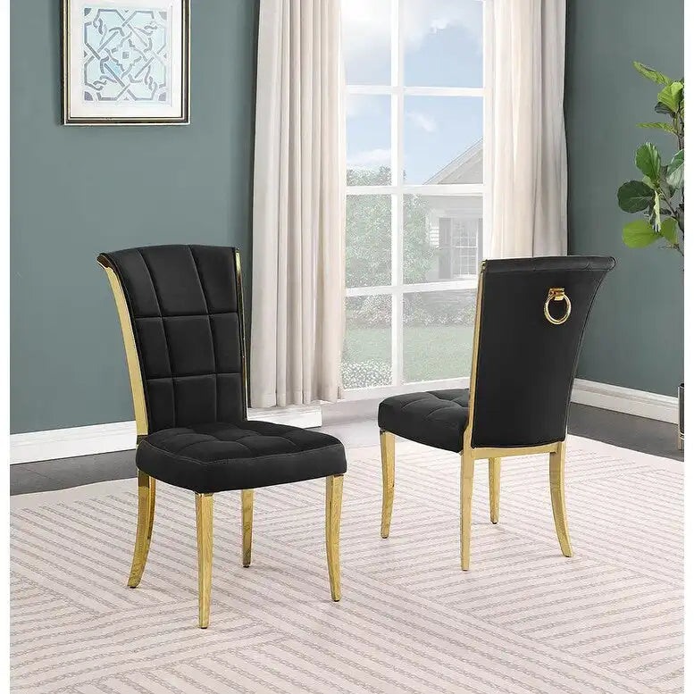 Best Quality Furniture D325-SC324-7 5 Piece Round Dining Set