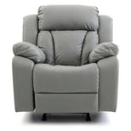 Poltrona Reclinabile Basculante in Ecopelle - 38 L x 37 P x 41 A