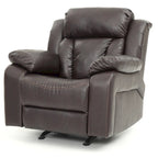 Poltrona Reclinabile Basculante in Ecopelle - 38 L x 37 P x 41 A