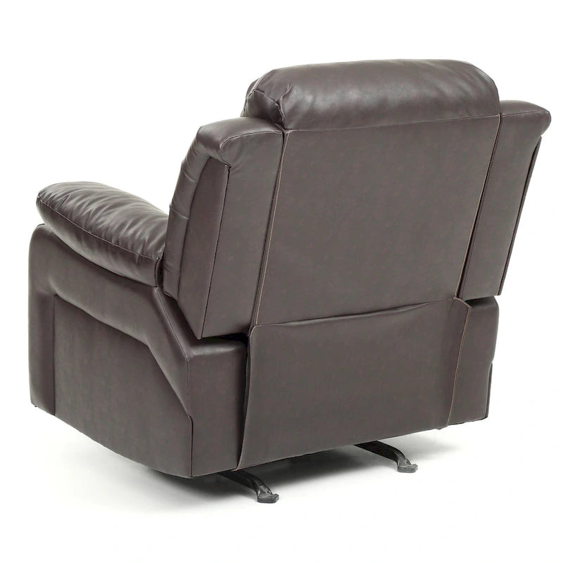 Poltrona Reclinabile Basculante in Ecopelle - 38 L x 37 P x 41 A