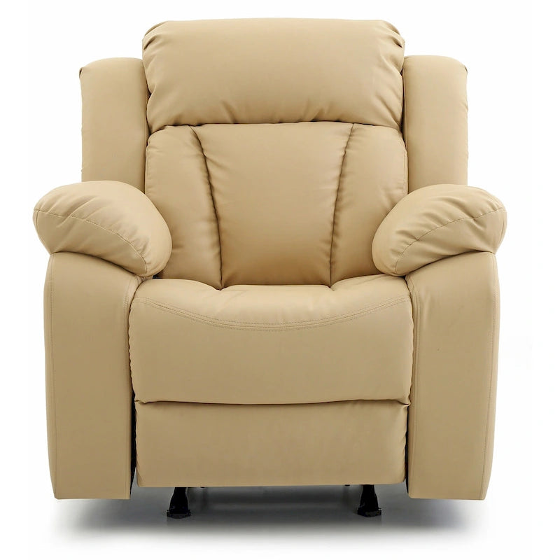 Poltrona Reclinabile Basculante in Ecopelle - 38 L x 37 P x 41 A