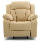 Poltrona Reclinabile Basculante in Ecopelle - 38 L x 37 P x 41 A