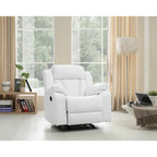 Poltrona Reclinabile Basculante in Ecopelle - 38 L x 37 P x 41 A