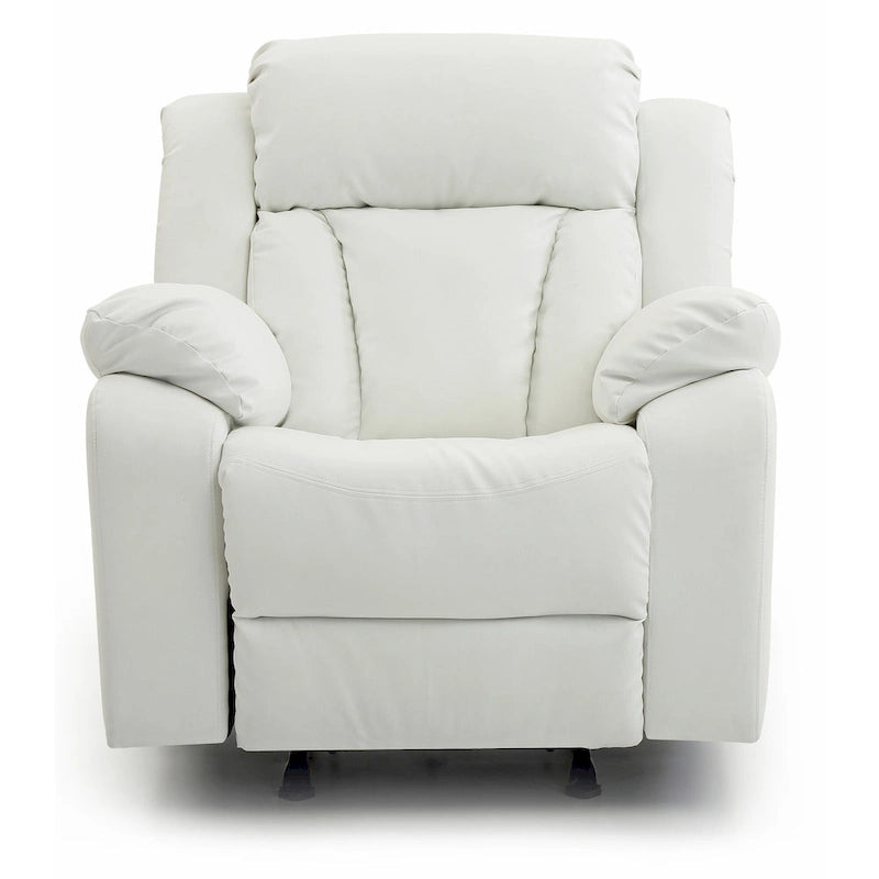 Poltrona Reclinabile Basculante in Ecopelle - 38 L x 37 P x 41 A
