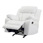 Poltrona Reclinabile Basculante in Ecopelle - 38 L x 37 P x 41 A