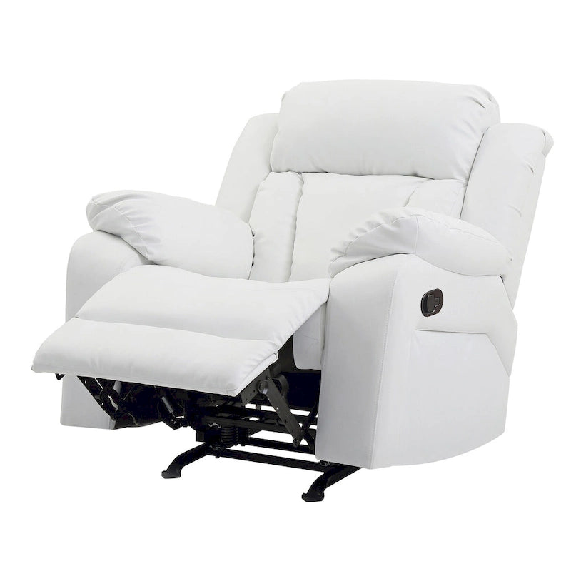 Poltrona Reclinabile Basculante in Ecopelle - 38 L x 37 P x 41 A