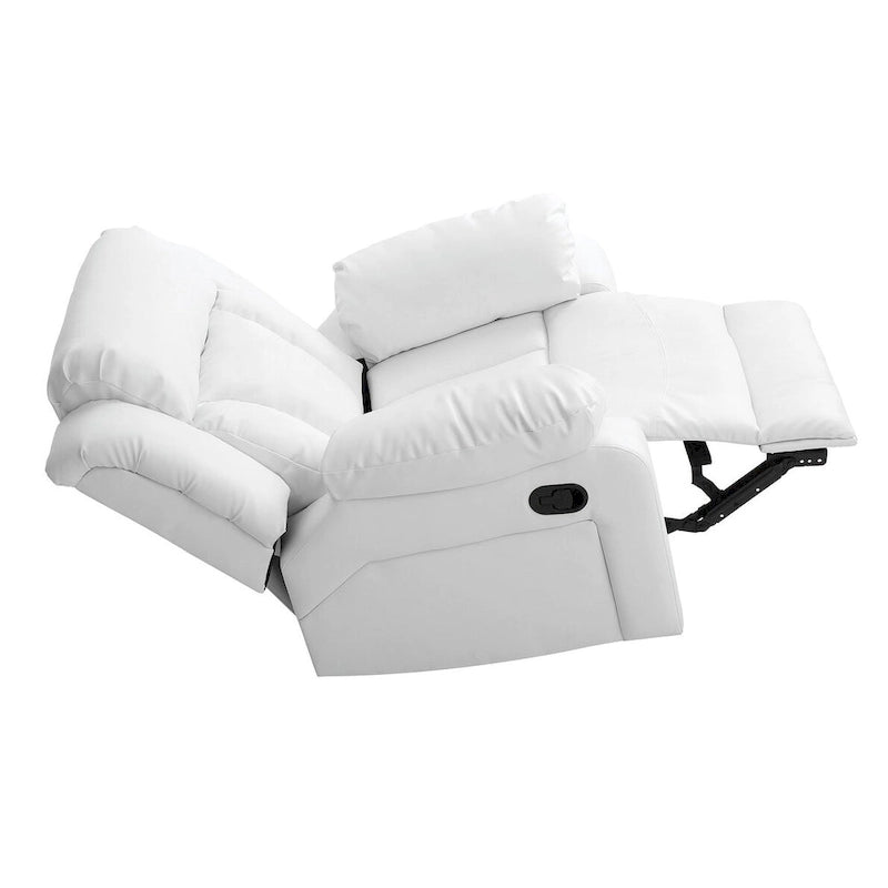 Poltrona Reclinabile Basculante in Ecopelle - 38 L x 37 P x 41 A