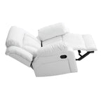 Poltrona Reclinabile Basculante in Ecopelle - 38 L x 37 P x 41 A