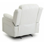 Poltrona Reclinabile Basculante in Ecopelle - 38 L x 37 P x 41 A