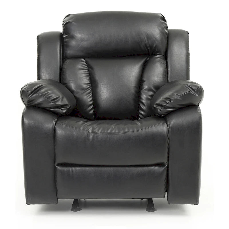 Poltrona Reclinabile Basculante in Ecopelle - 38 L x 37 P x 41 A