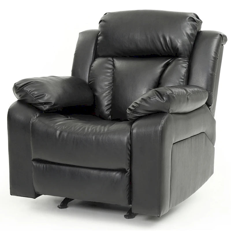 Poltrona Reclinabile Basculante in Ecopelle - 38 L x 37 P x 41 A
