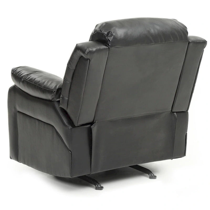 Poltrona Reclinabile Basculante in Ecopelle - 38 L x 37 P x 41 A