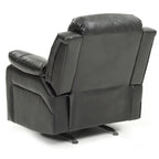 Poltrona Reclinabile Basculante in Ecopelle - 38 L x 37 P x 41 A