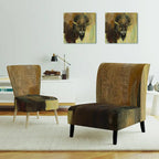 Poltrona imbottita di design