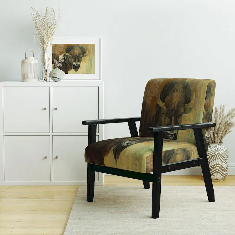 Poltrona imbottita di design