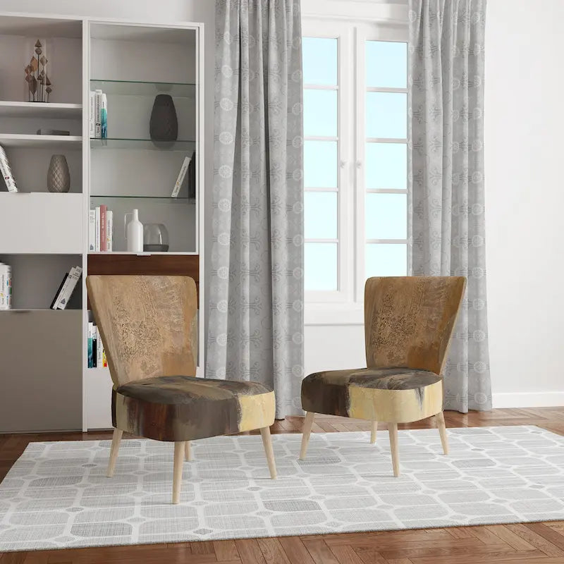Poltrona imbottita di design